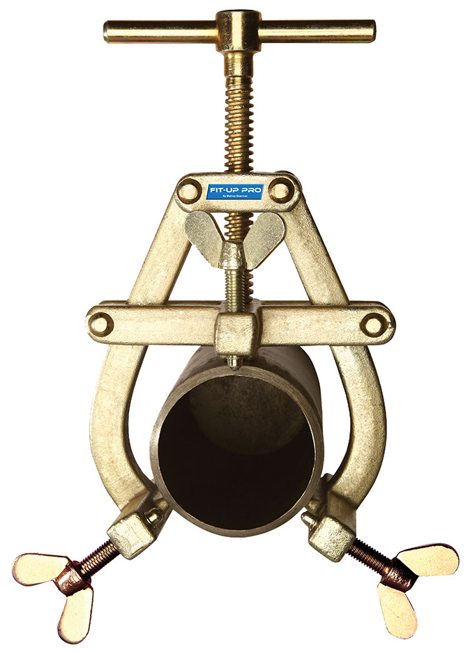 E-Z FIT GOLD PIPE CLAMPS