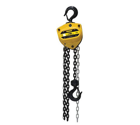 PREMIUM CHAIN BLOCK HOISTS WITH OVERLOAD PROTECTION